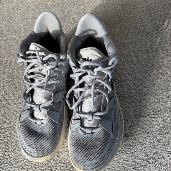 Nike Kyrie 7 TB Team Blank Wolf Grey Black White Basketball Size 8 - Picture 5 of 7